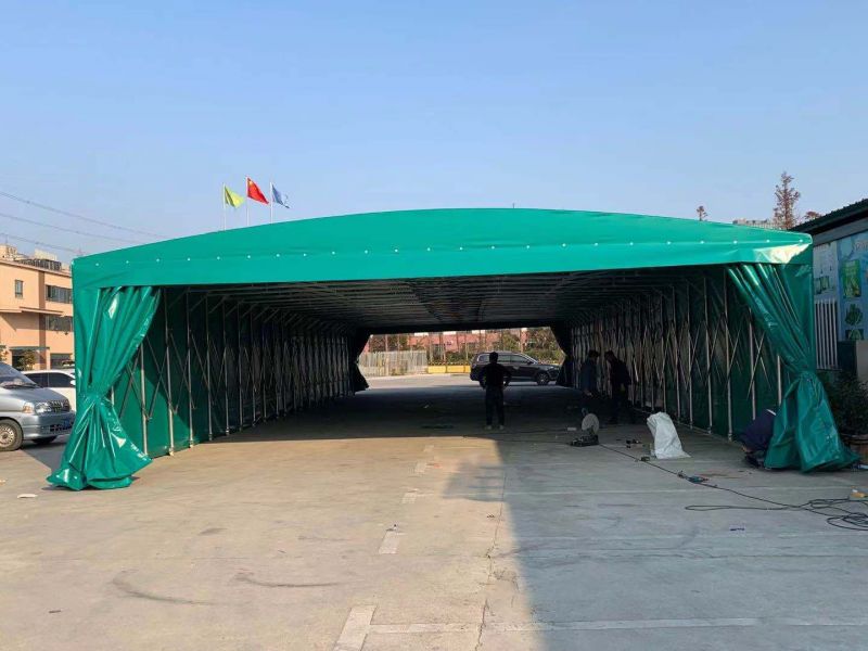 移動伸縮推拉篷